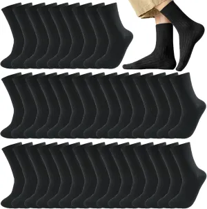 20 Pairs Crew Athletic Socks for Women Moisture Wicking Cushion Crew Socks for Sport Running Traveling