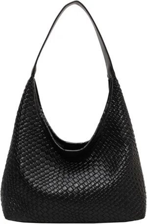 2025 Leather Tote Bag for Women Top-handle Shoulder Bag, Hobo Bags Large Capacity Soft Vegan Crossbody Handbag Underarm