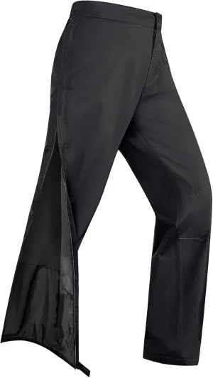 33,000ft Women's Full Zip Rain Pants Lightweight Rain Over Pants Windproof Outdoor Pants for Hiking Fishing Golf