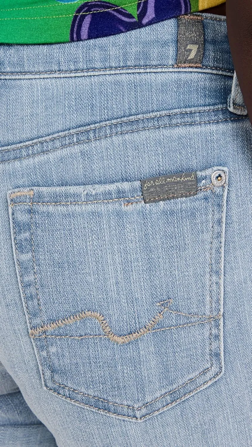 7 For All Mankind Men's Mid Roll Short in Coco Prive