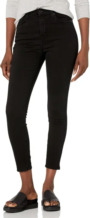 7 For All Mankind Women's High Waist Ankle Gwen Squiggle Jeans
