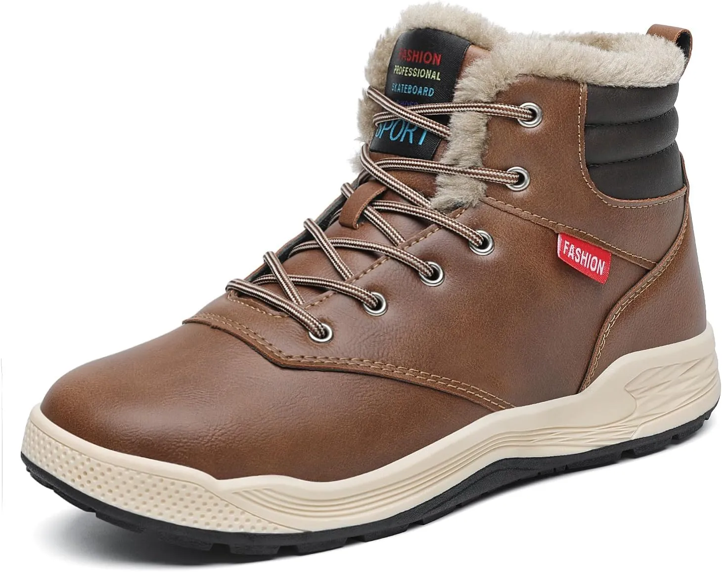 AFT AFFINEST Mens Snow Boots Waterproof Outdoor Hiking Shoes Ankle Sneakers