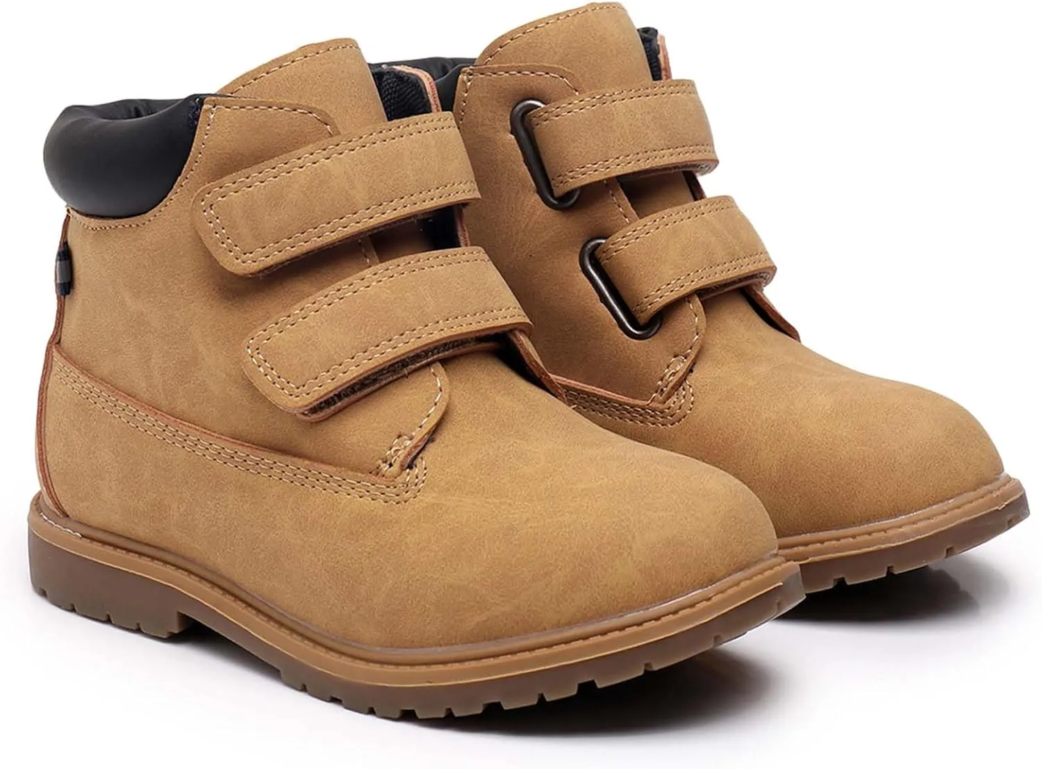 Ahannie Kids Boys Ankle Boots Outdoor Work Fall Boots(Toddler/Little Kid)