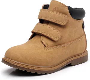 Ahannie Kids Boys Ankle Boots Outdoor Work Fall Boots(Toddler/Little Kid)