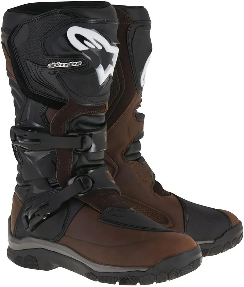 Alpinestars Men's Corozal Adventure Drystar Boots BRN Oiled Leather Sz 13