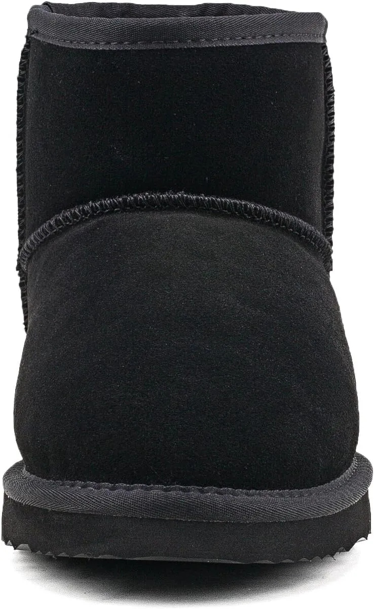 AUSLAND Men's Classic Water-resistant Short Snow Boots 5654
