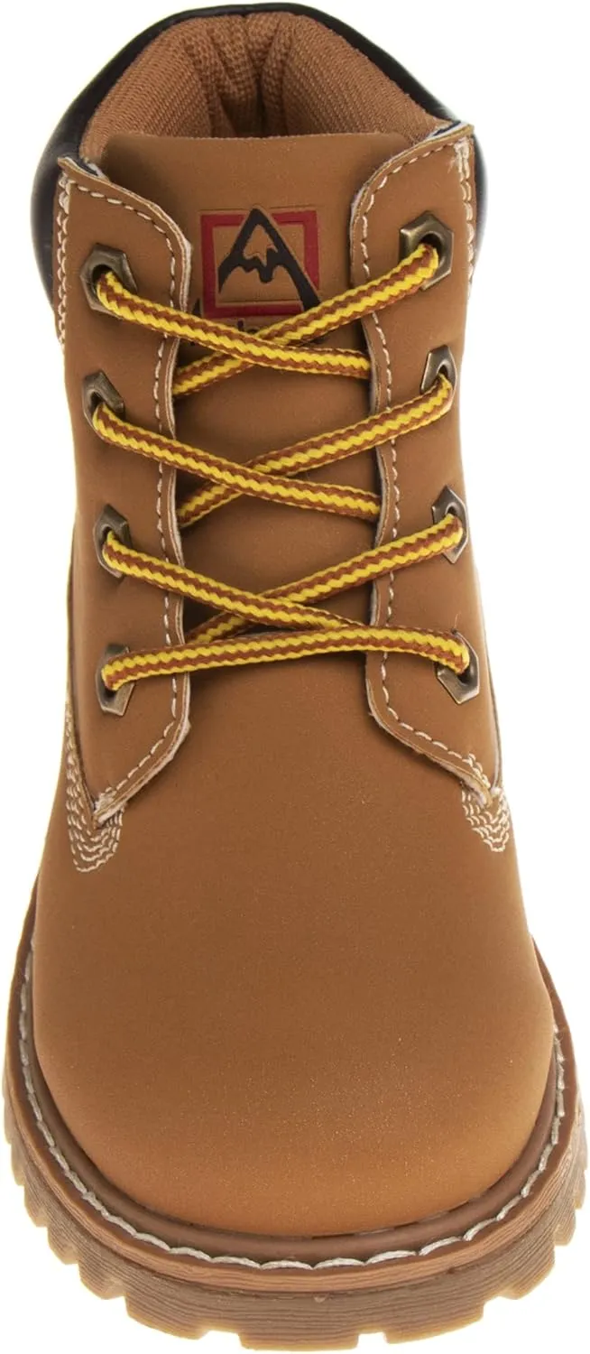 Avalanche Outdoor Kids Hiking Waterproof Lace-up Comfort Outdoor Constrution workboots
