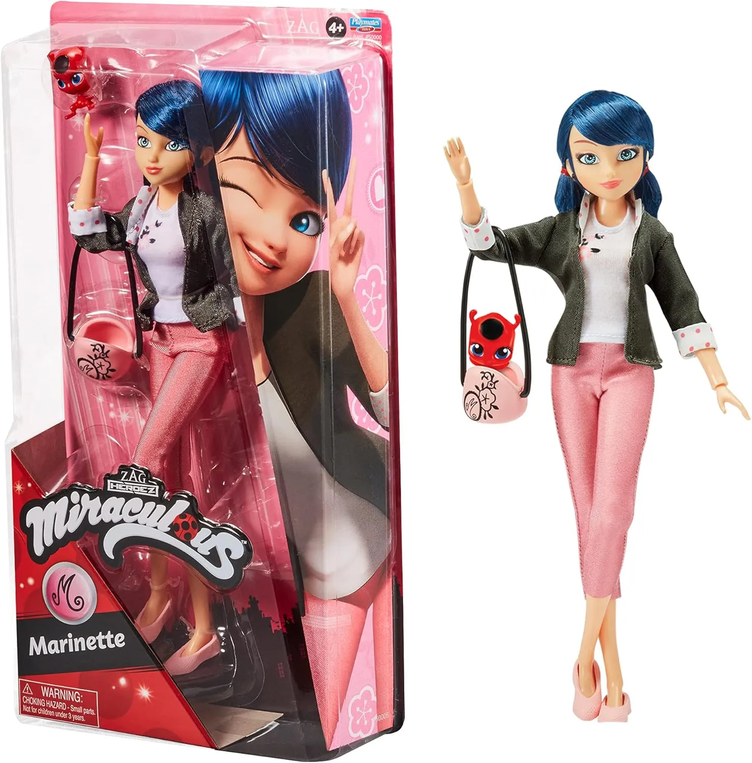 BANDAI Miraculous: Tales of Ladybug & Cat Noir - Marinette 26cm Fashion Doll with Accessories