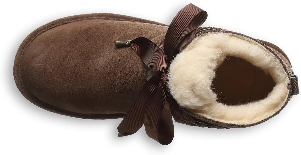 BEARPAW Women's Jessica | Multiple Sizes & Colors | Classic Suede Boot | Comfortable Slip On Boot