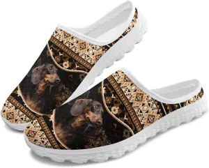 Binienty Women Mules Shoes Slip on Mesh Walking Shoes Arch Support for Casual Dating, Festival, Vacation