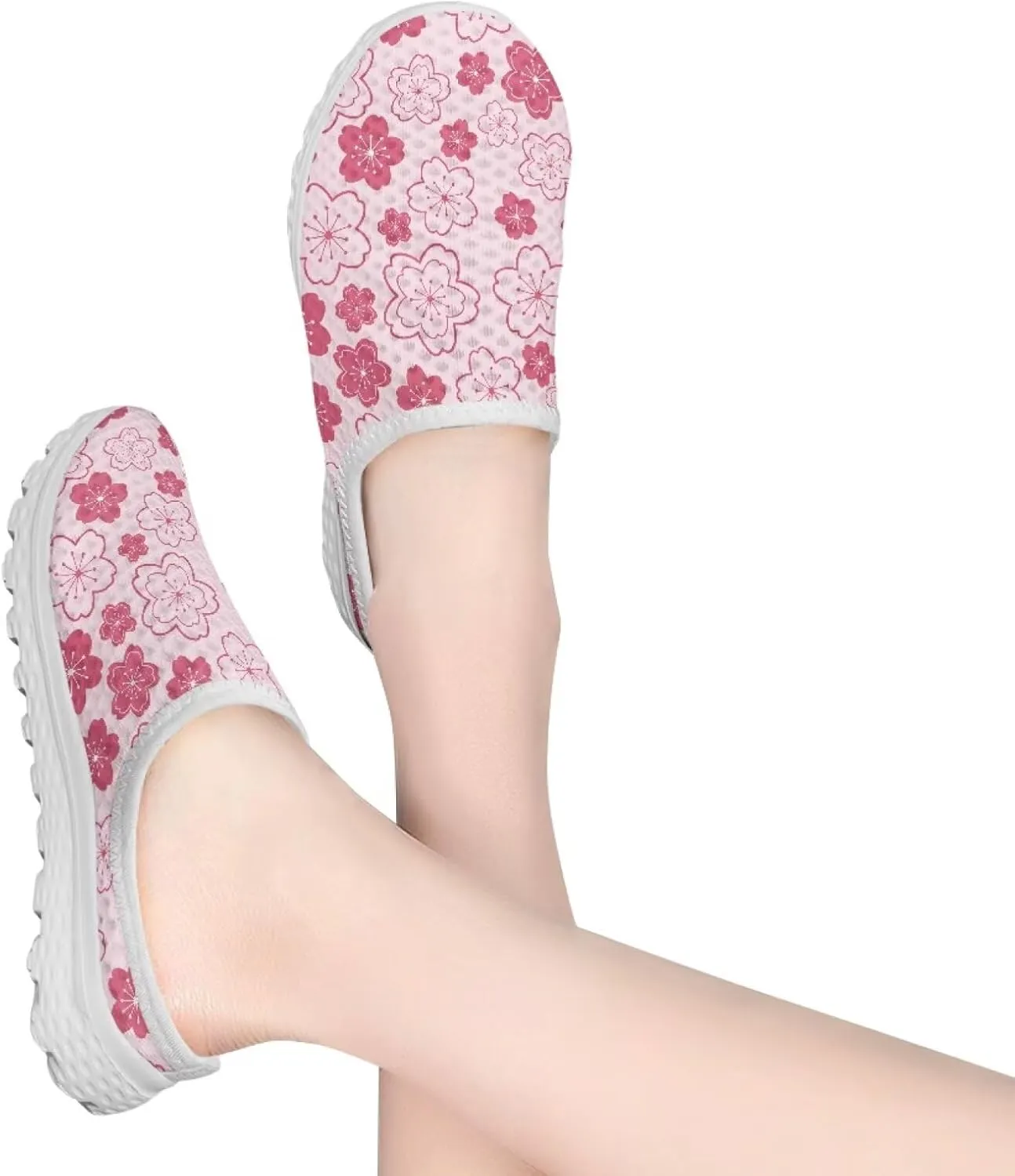 Binienty Womens Mules & Clogs with Arch Support Breathable Mesh Slip On Walking Shoes for Outings Shopping Camping