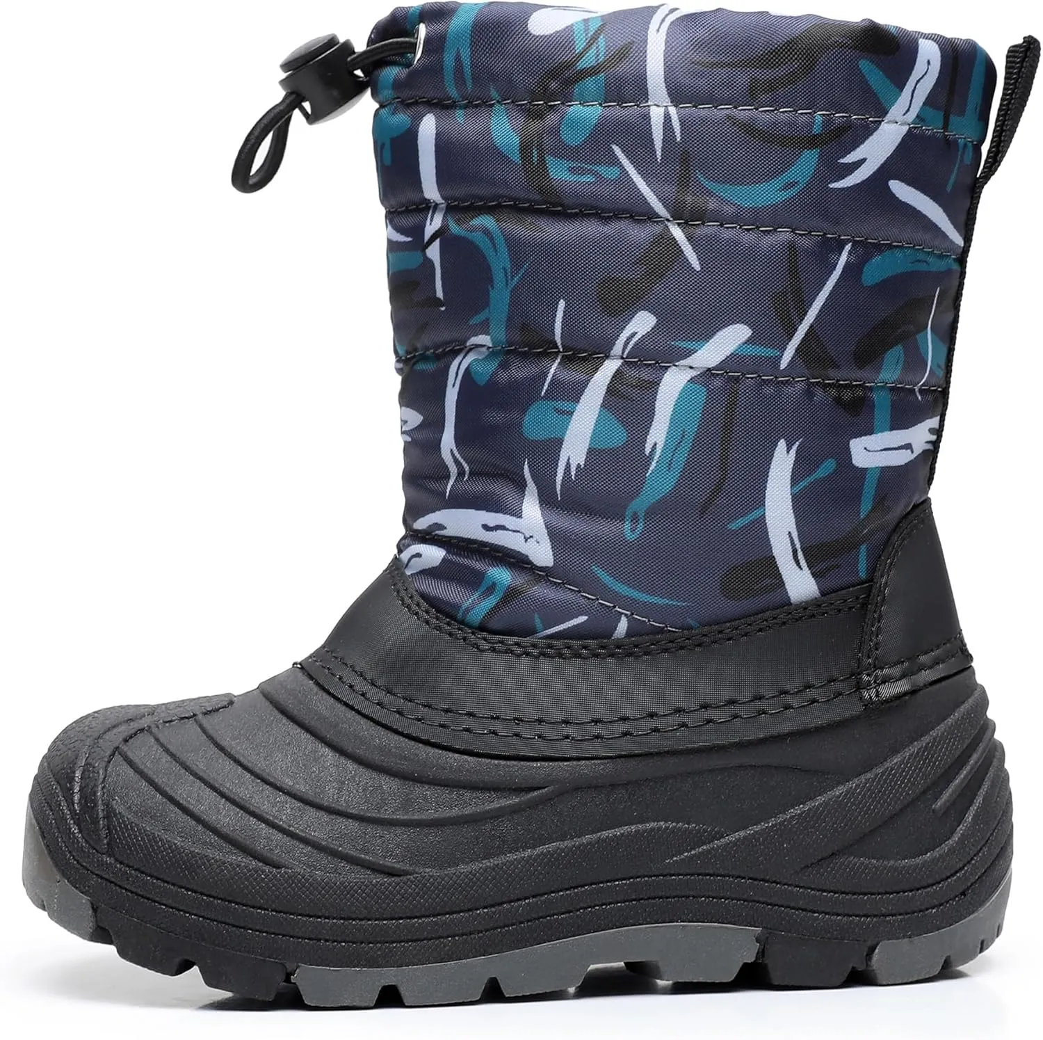 Blikcon Boys Snow Boots Outdoor Cold Weather Winter Boots (Toddler/Little Kid)