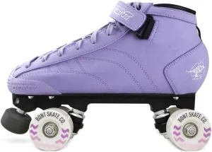 Bont Skates - Prostar Vegan Lavender Suede Professional Roller Skates with Glide Outdoor Roller Skate Wheels - Indoor and Outdoor - Roller Skate - Rollerskates
