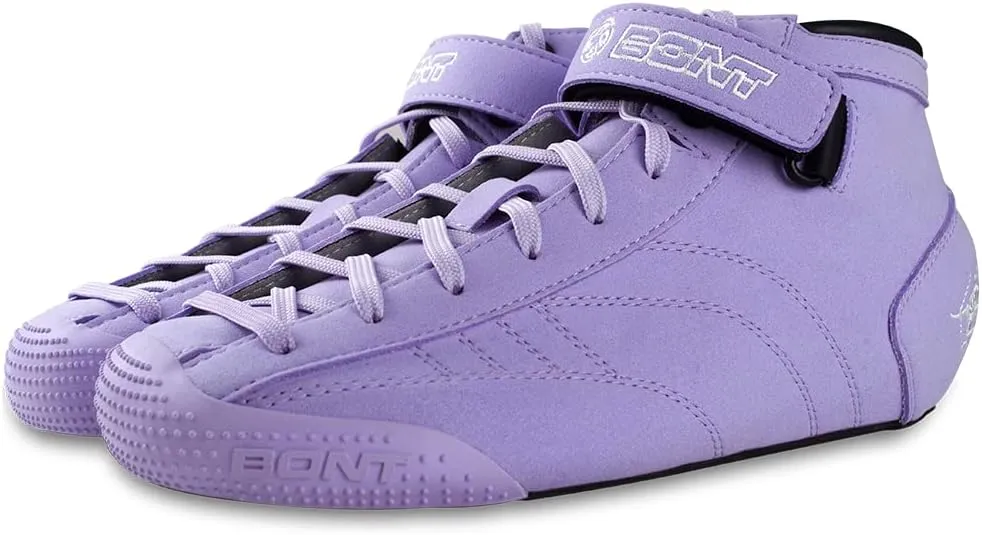 Bont Skates - Prostar Vegan Lavender Suede Professional Roller Skates with Glide Outdoor Roller Skate Wheels - Indoor and Outdoor - Roller Skate - Rollerskates