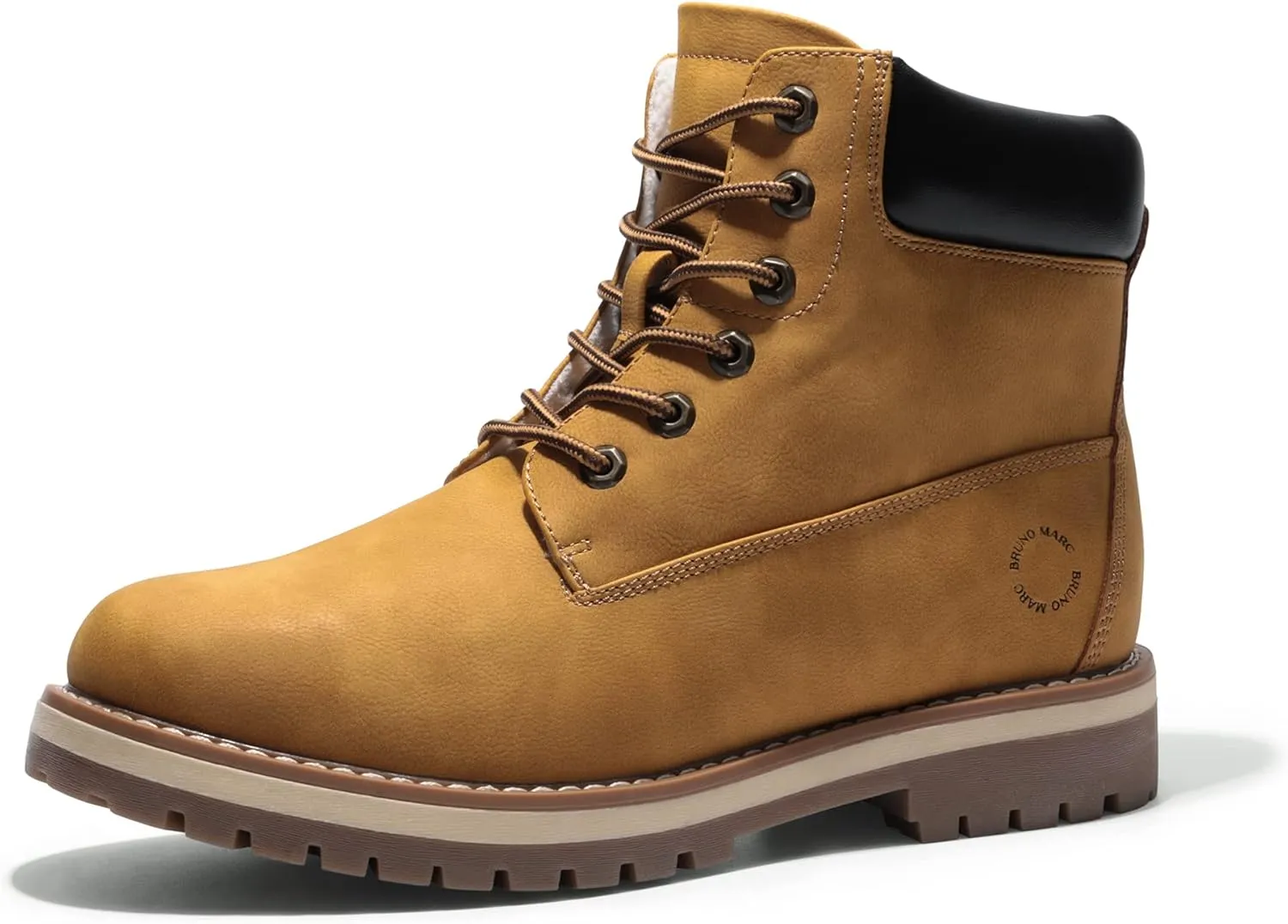 Bruno Marc Men's Classic Winter Fall Boots Outdoor Work Boots 2.0