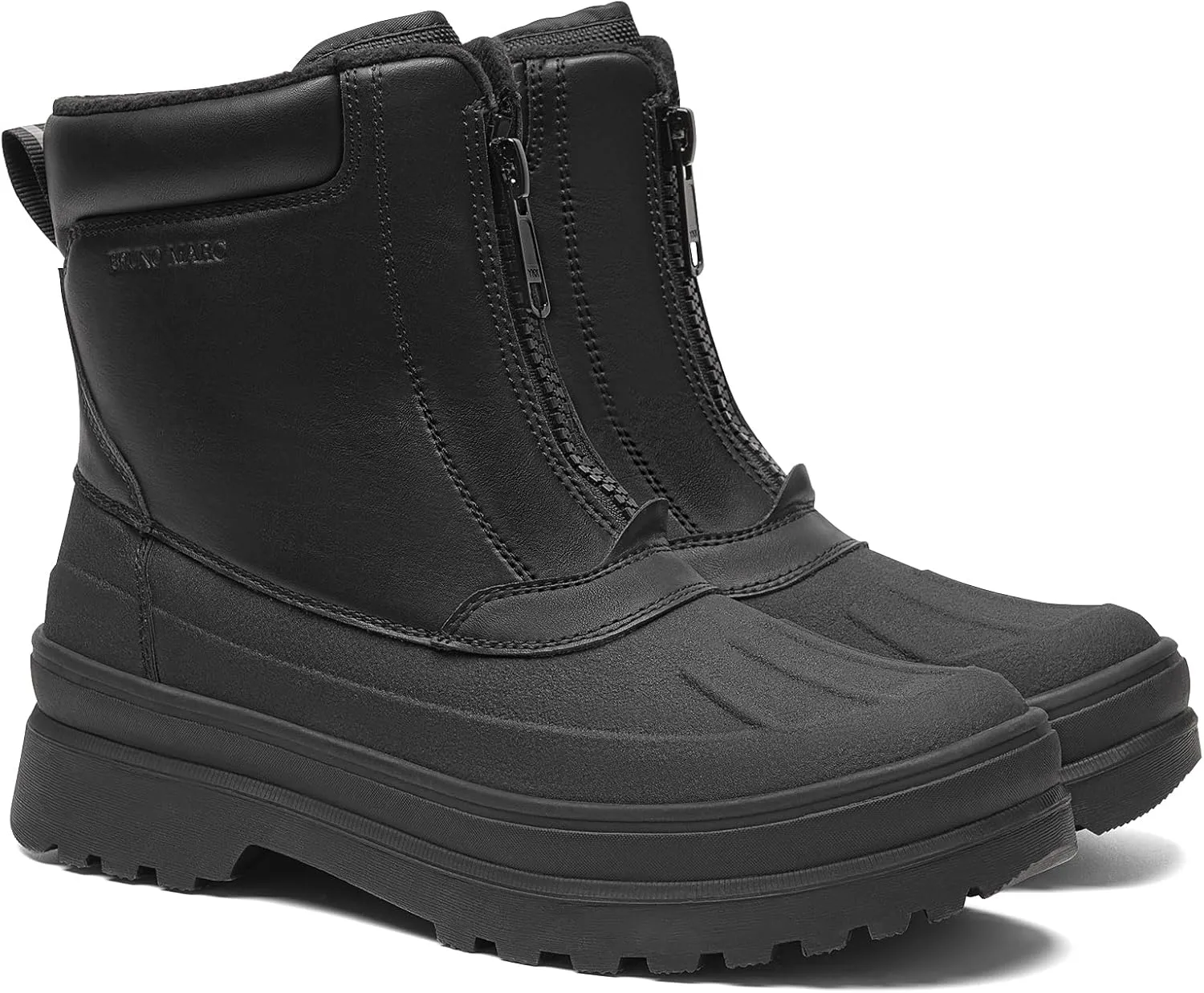 Bruno Marc Men's Insulated Waterproof Snow Boots Warm Winter Outdoor Hiking Work Boot 2.0