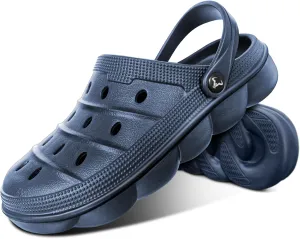 BULLIANT Men Clogs,Comfortable Mules Sandals for Men Women Cushioned Footbed Arch Support-EVA Ligthweight