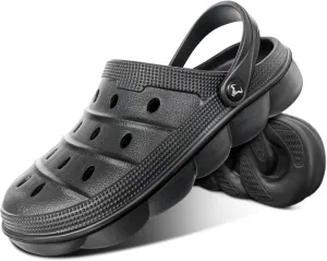 BULLIANT Men Clogs,Comfortable Mules Sandals for Men Women Cushioned Footbed Arch Support-EVA Ligthweight
