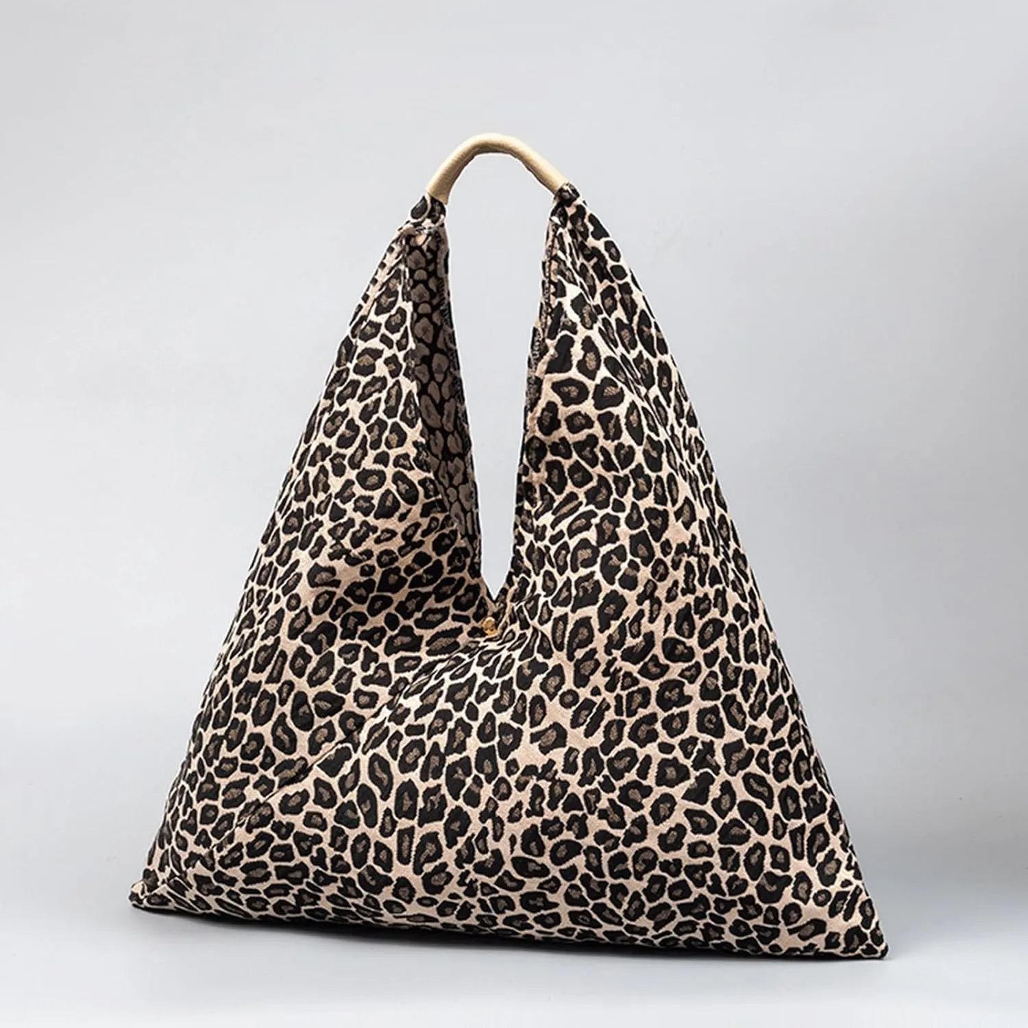 Canvas Handbag for Women - Ethnic Style Tote Top Handle Summer Beach Large Shoulder Bag