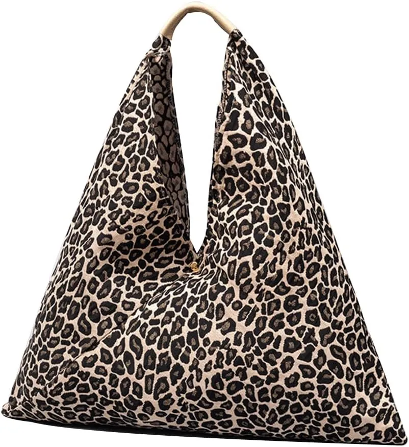 Canvas Handbag for Women - Ethnic Style Tote Top Handle Summer Beach Large Shoulder Bag