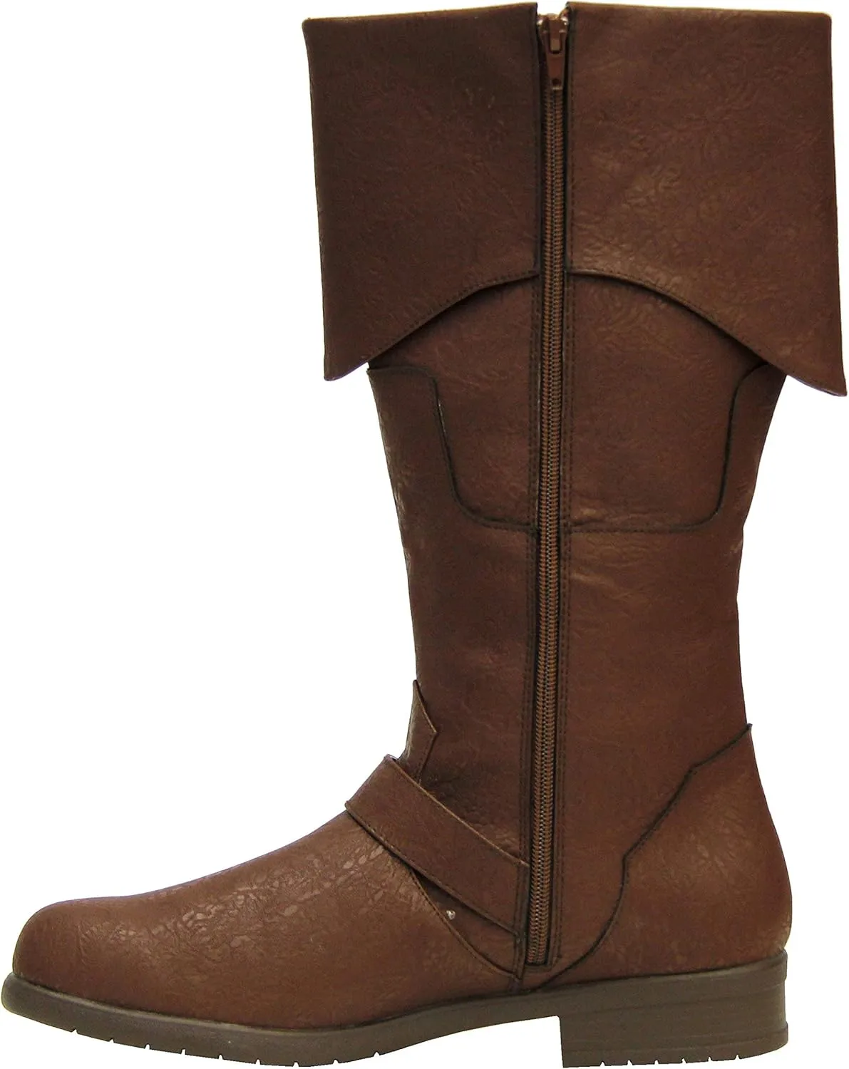 Caribbean Pirate Boots Adventure Footwear Halloween Costume Renaissance Medieval Cosplay