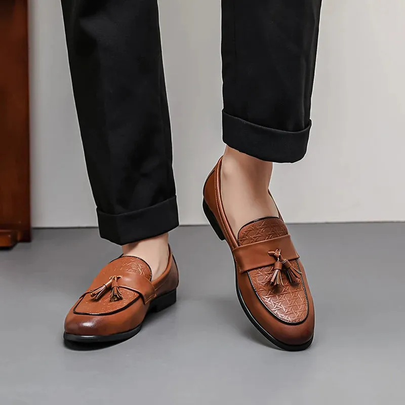 Carvetti Elegant Tassel Loafers