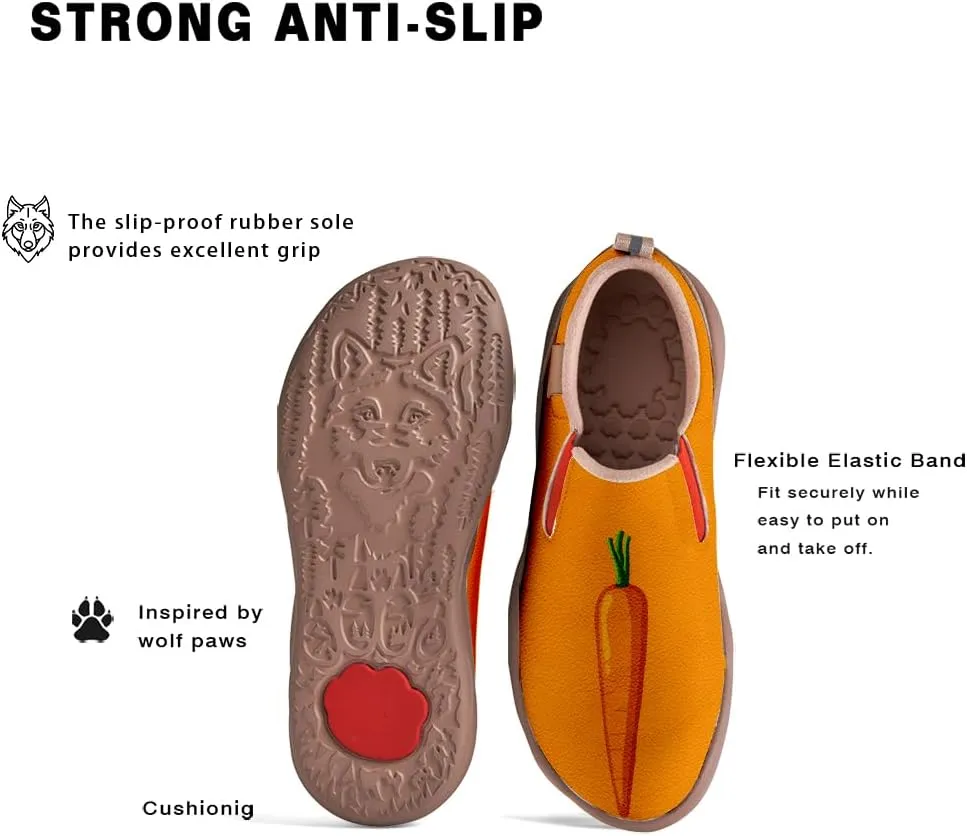 Casual Shoes for Boys Girls Art Painted Slip On Loafers Lightweight Fashion Travel Walking Sneaker