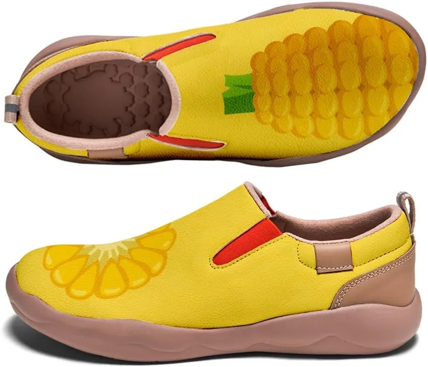 Casual Shoes for Boys Girls Art Painted Slip On Loafers Lightweight Fashion Travel Walking Sneaker