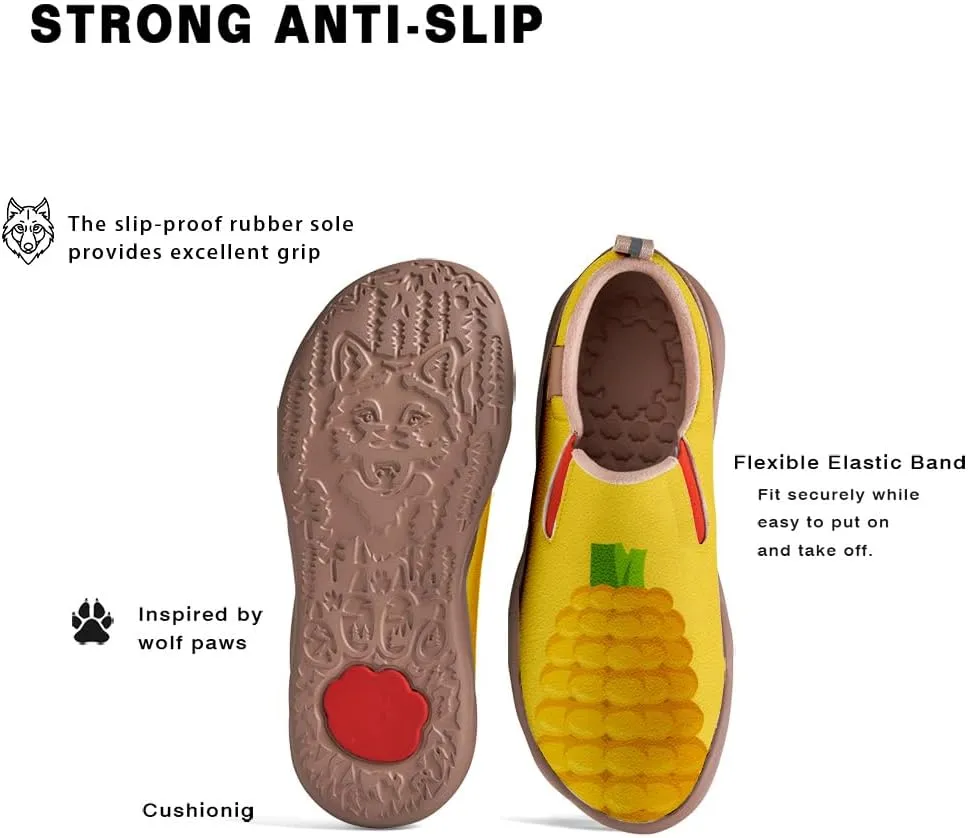 Casual Shoes for Boys Girls Art Painted Slip On Loafers Lightweight Fashion Travel Walking Sneaker
