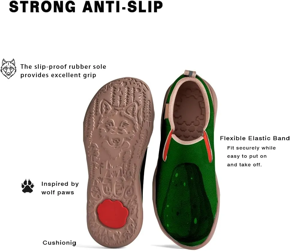 Casual Shoes for Men Art Painted Slip On Loafers Lightweight Fashion Travel Walking Sneaker