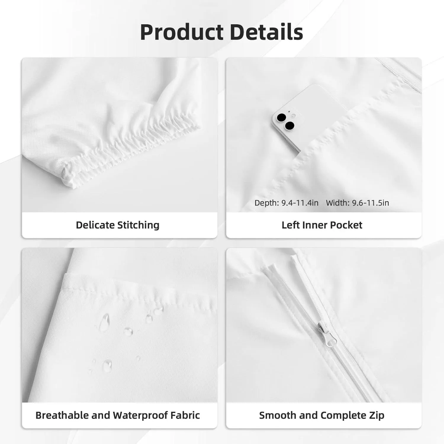 Colorful Sandals Shoes Sun Protection Hoodie Jacket Full Zip UPF 50  Long Sleeve Sun Shirt with Pocket Outdoor