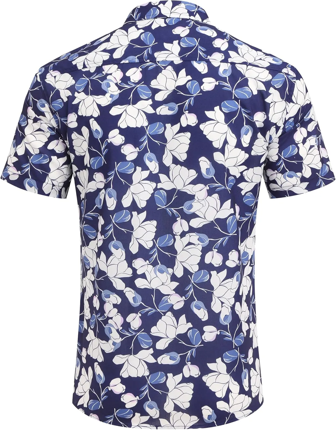 COOFANDY Mens Hawaiian Shirts Short Sleeve Casual Button Down Tropical Beach Shirt