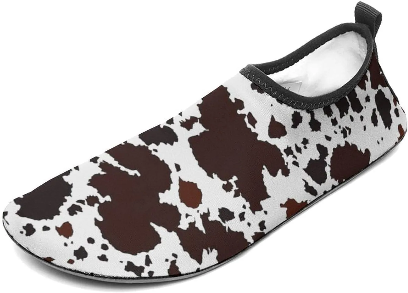 Cow Pattern Wading Shoe Non Slip Water Shoes Quick Dry Barefoot Aqua Socks Rain Boots Walking Shoes Sport Footwear