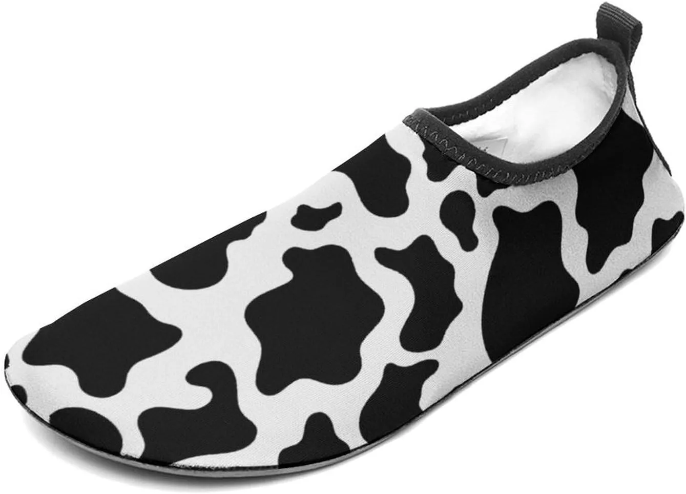 Cow Pattern Wading Shoe Non Slip Water Shoes Quick Dry Barefoot Aqua Socks Rain Boots Walking Shoes Sport Footwear