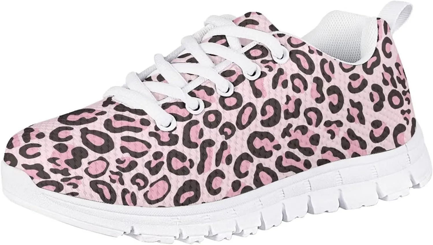 Cute Shoes for Girls Lace Up Sneakers Little Kids Tennis Sport Shoes for School Running Hiking