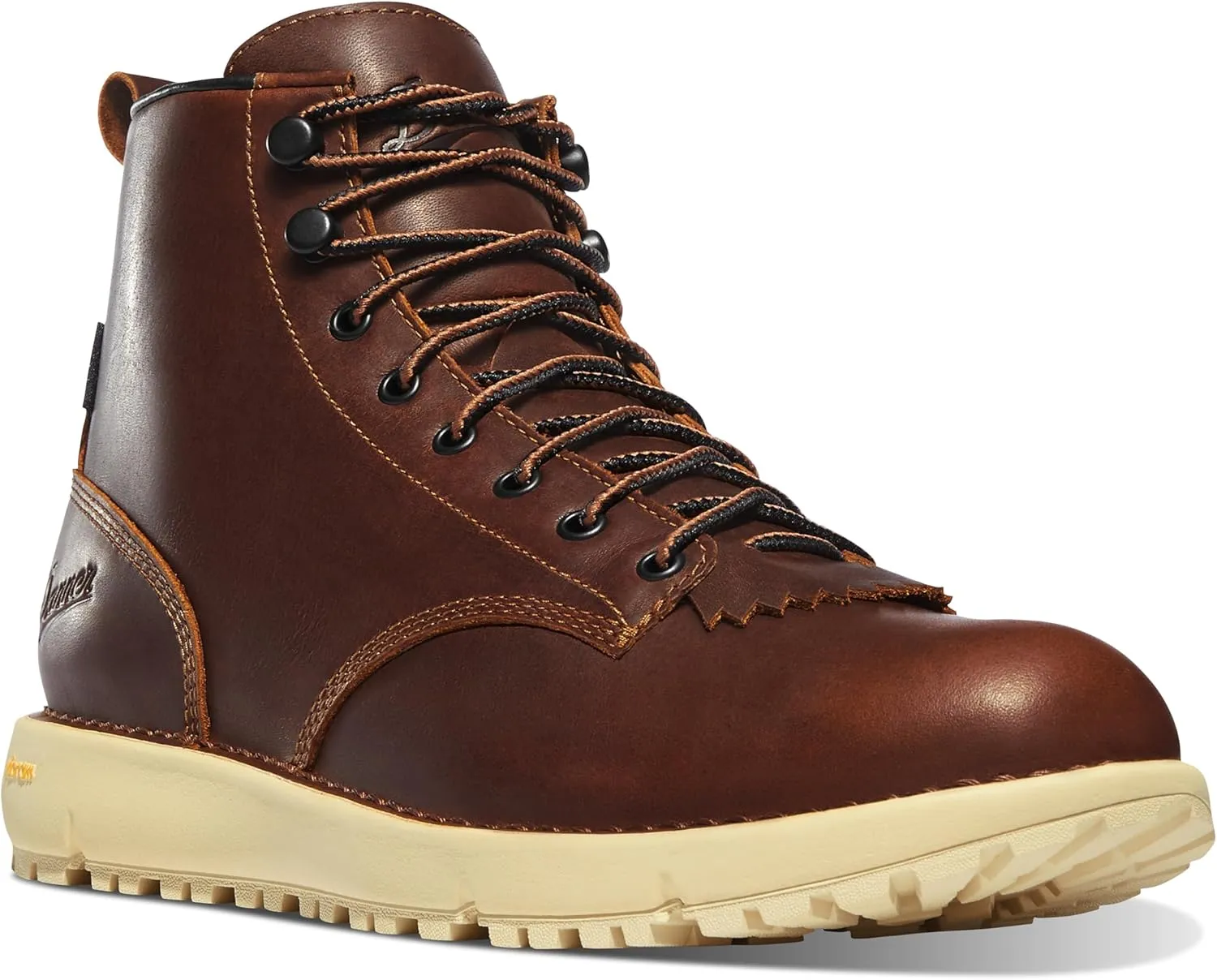 Danner Logger 917 6" Waterproof Hiking Boots for Men - Full-Grain Leather with Breathable Gore-Tex, Vibram SPE Midsole, and 917 Traction Outsole