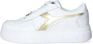 Diadora Women's Low-Top Sneakers Gymnastics Shoe, White, 5