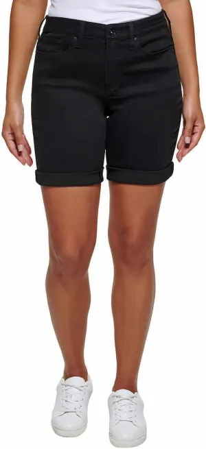DKNY Jeans Womens Midweight Bermuda Jeans Short