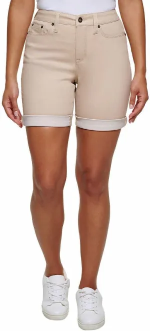 DKNY Jeans Womens Midweight Bermuda Jeans Short
