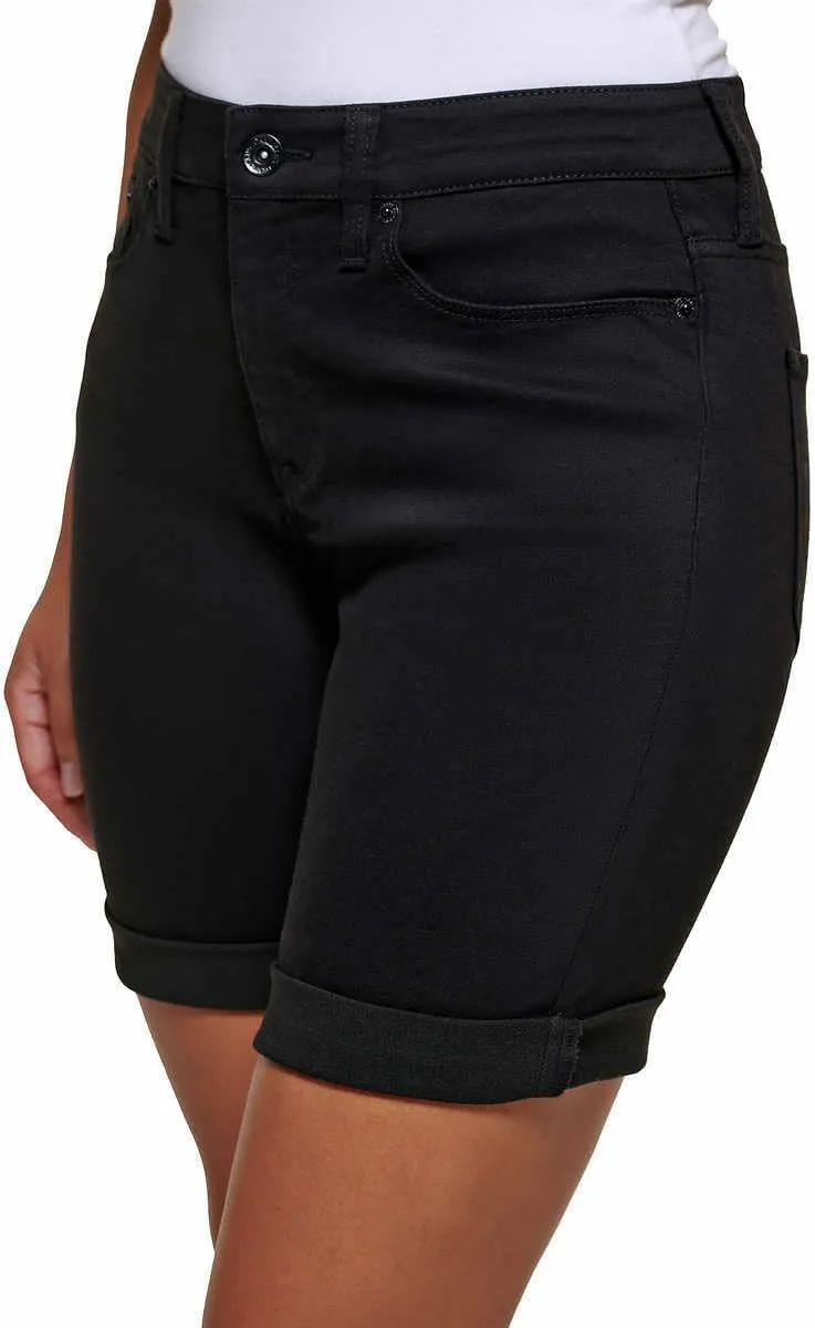 DKNY Jeans Womens Midweight Bermuda Jeans Short