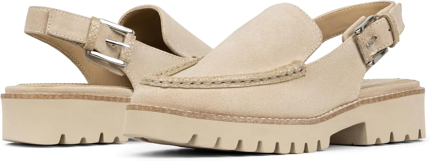 Donald Pliner Women’s Essex Slingback Loafers for Women - Comfortable Women’s Shoes with EVA Lug Sole, Slingback Shoes
