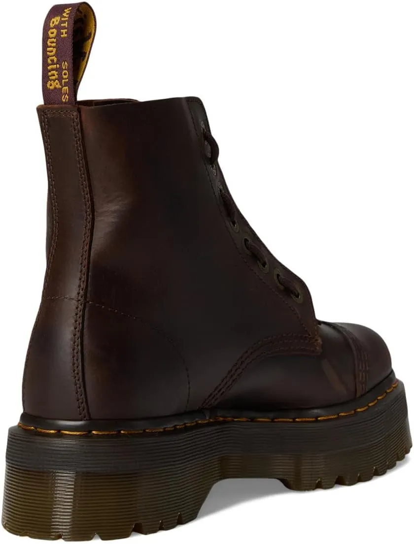 Dr. Martens Women's Sinclair Leather Platform Boots Fashion