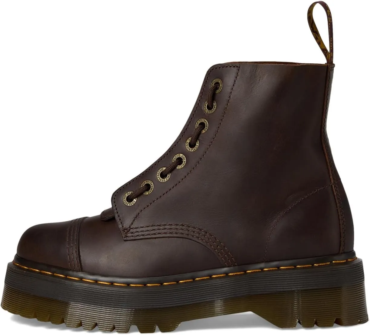 Dr. Martens Women's Sinclair Leather Platform Boots Fashion