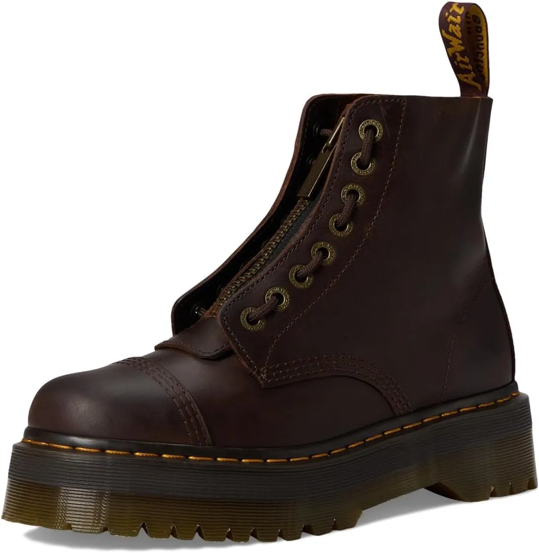Dr. Martens Women's Sinclair Leather Platform Boots Fashion