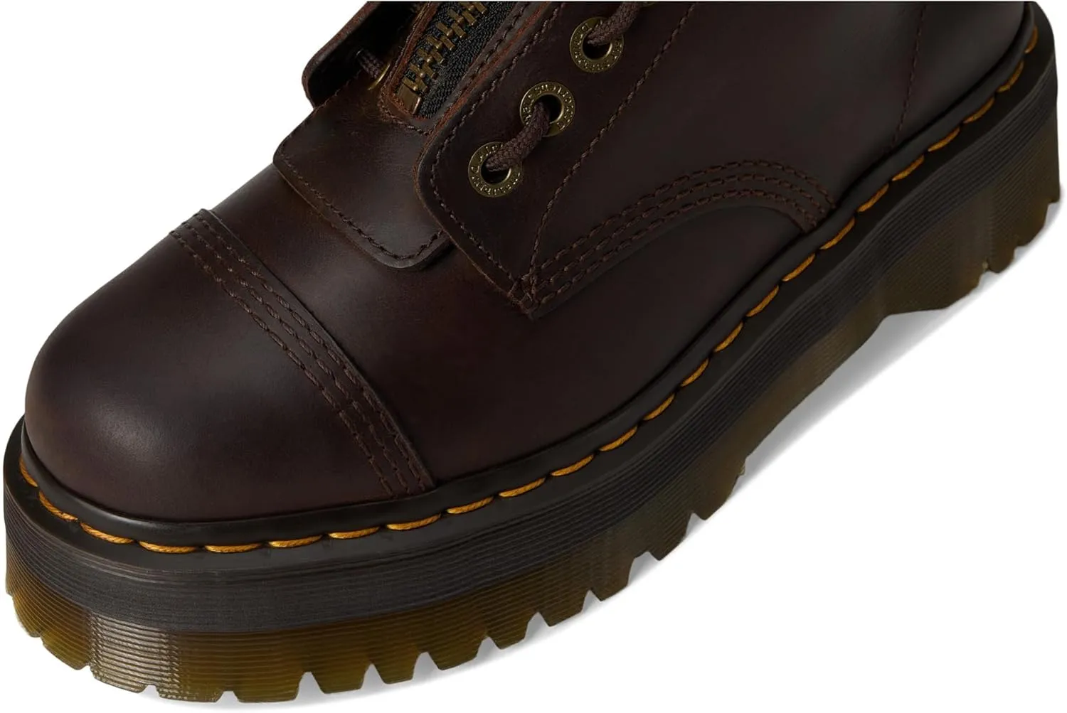 Dr. Martens Women's Sinclair Leather Platform Boots Fashion