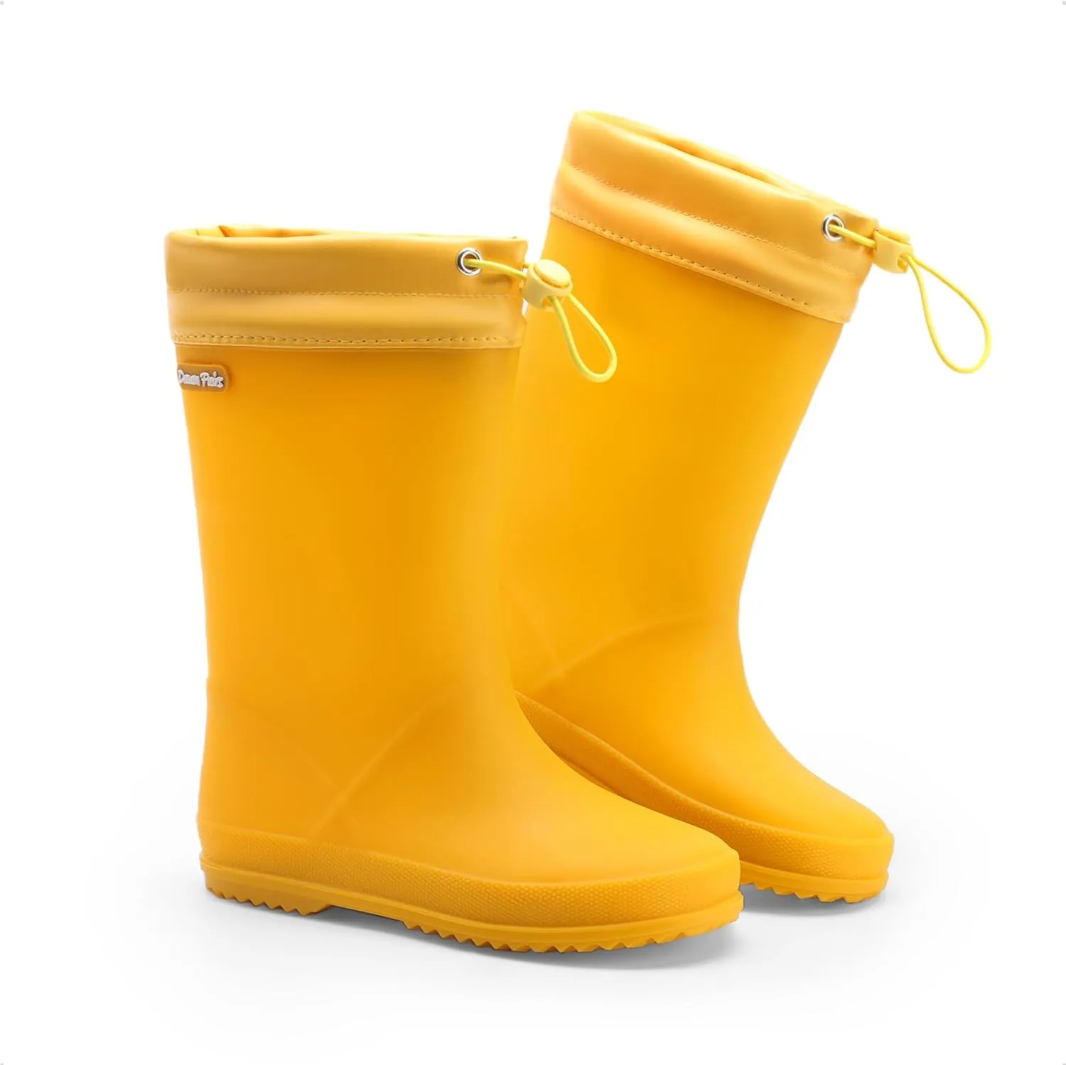 DREAM PAIRS Kids Rain Boots Boys Girls Lightweight Boots Waterproof Easy-on Outdoor Playing Rain Boot Unisex-Child