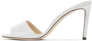 FOWT Women Peep Toe Mules Stiletto High Heels Sandals Party Evening Prom Office Comfort Casual Shoes Full Size 4-15 M US