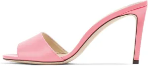 FOWT Women Peep Toe Mules Stiletto High Heels Sandals Party Evening Prom Office Comfort Casual Shoes Full Size 4-15 M US