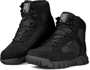 FREE SOLDIER Waterproof Hiking Work Boots Men's Tactical Boots 6 Inches Lightweight Military Boots Breathable Desert Boots