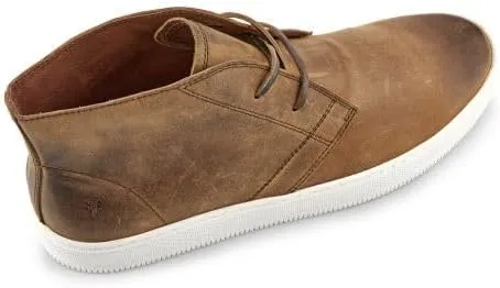 Frye Astor Midlace Chukka Boots for Men Crafted from Premium Italian Leather with Rubber Outsole, Classic Lace to Toe, Padded Tongue and Collar for Comfort